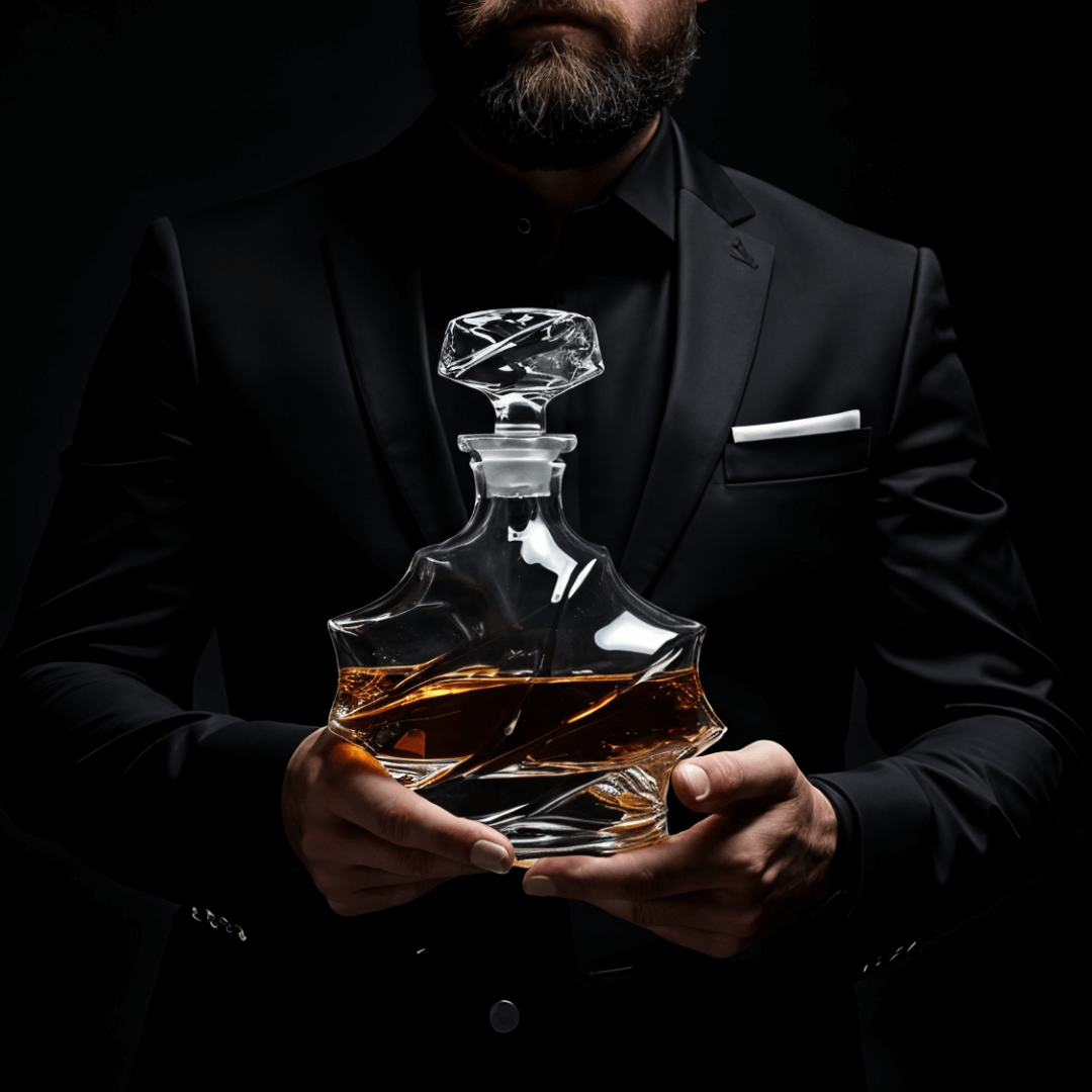 Crystal Whisky Decanter — Kyoto Storm