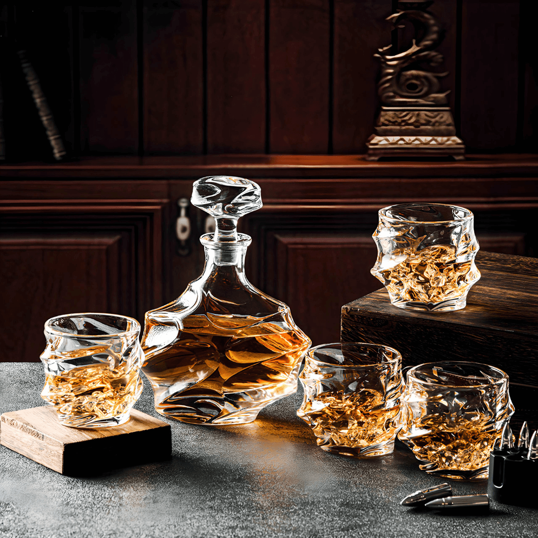 Crystal Whisky Decanter — Kyoto Storm