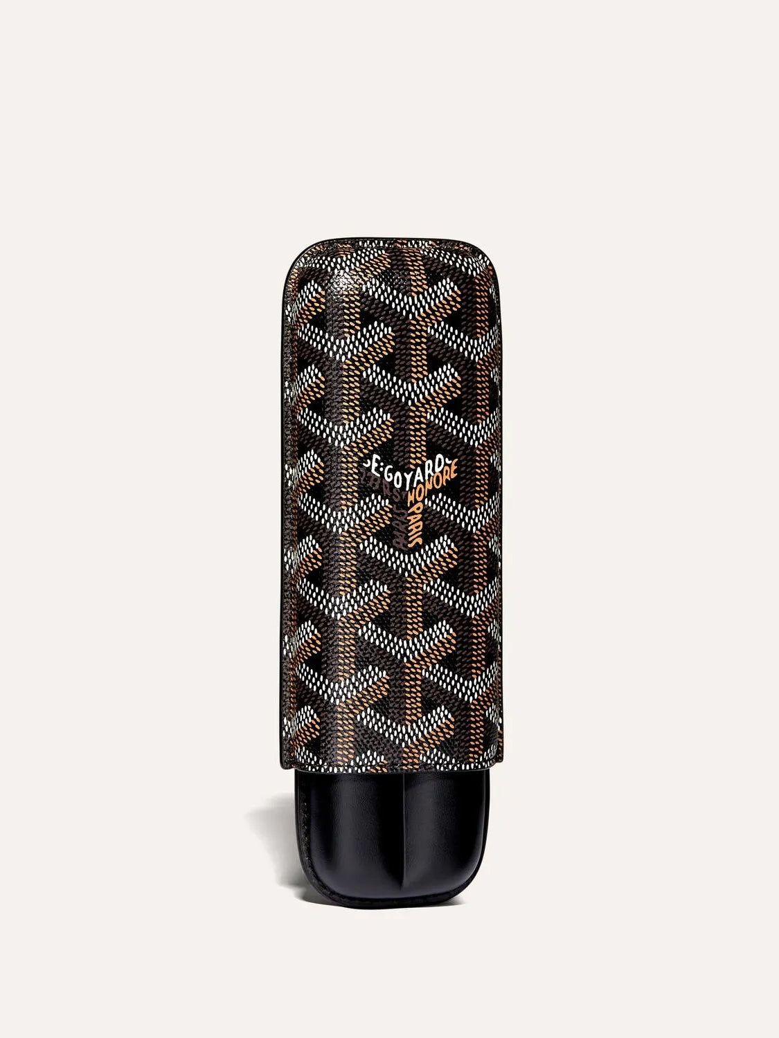 Two-Cigar Hard-Shell Leather Travel Case — Marais Reserve