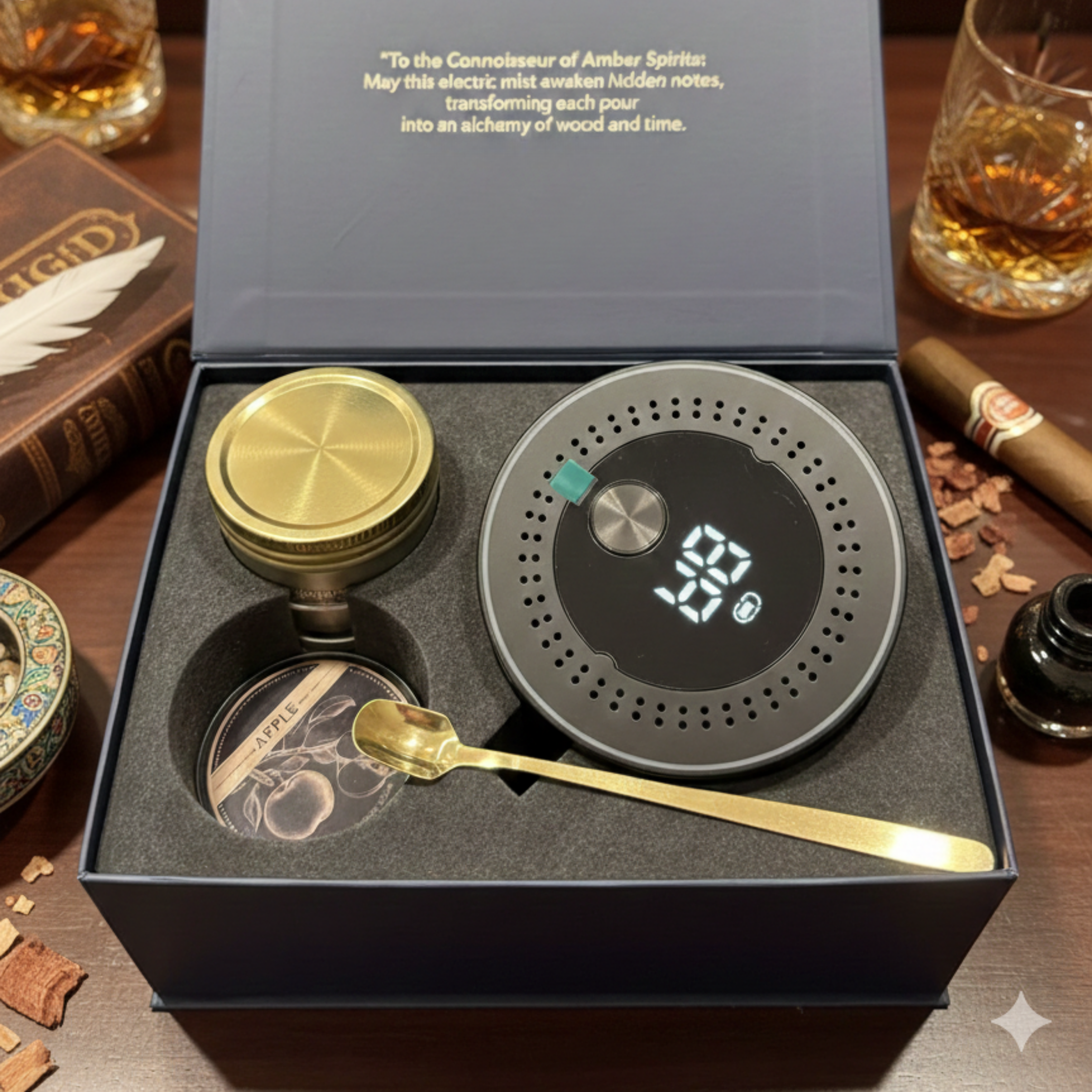 Electric Whisky Smoker Kit — Ember Reserve