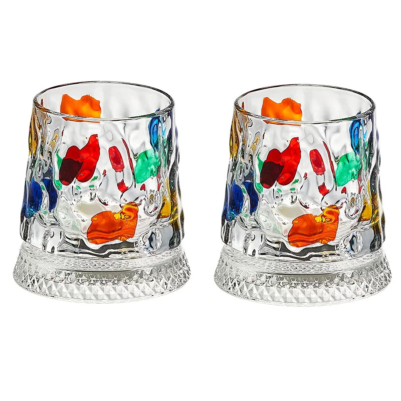 360° Spinning Whisky Glass, Set of Two — Orbit Reserve