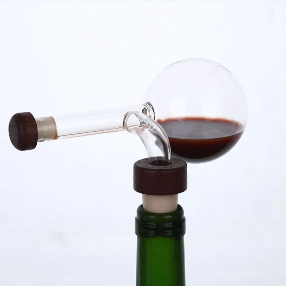 Instant In-Bottle Wine Aerator & Pourer — Breathe Reserve