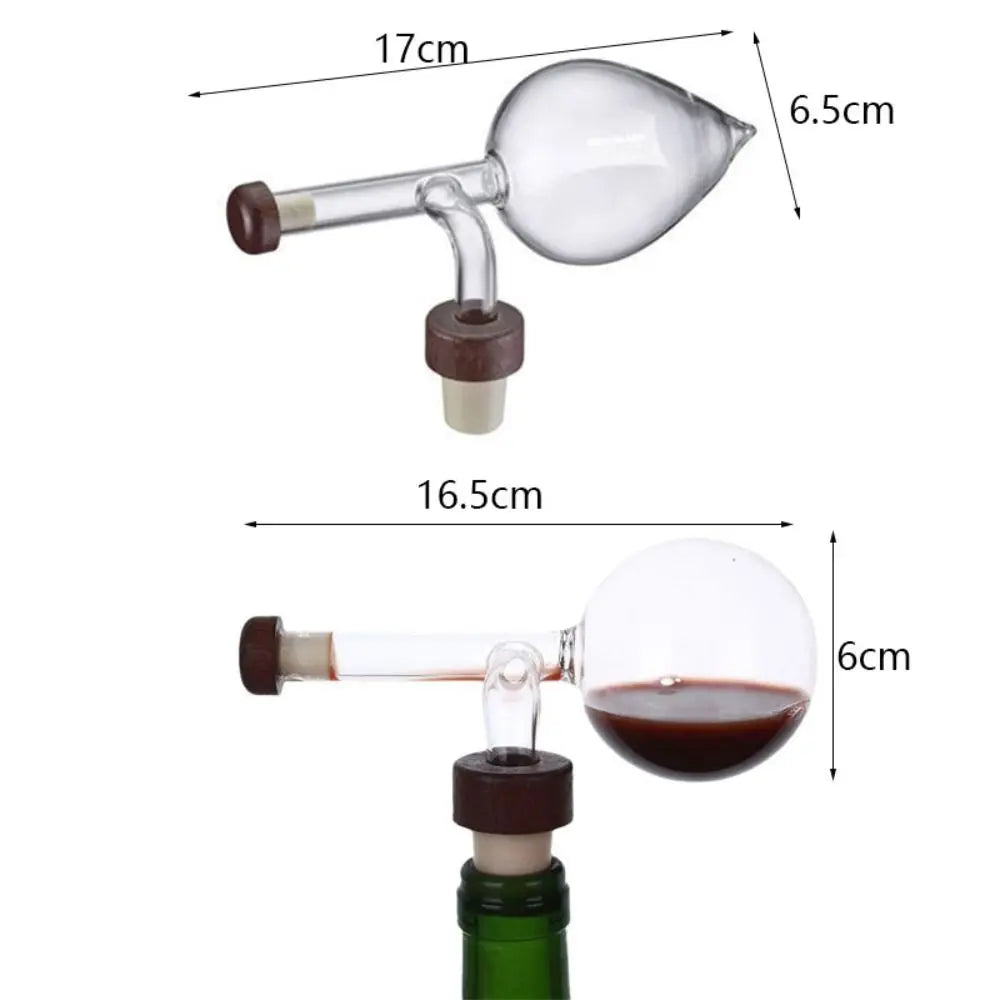 Instant In-Bottle Wine Aerator & Pourer — Breathe Reserve
