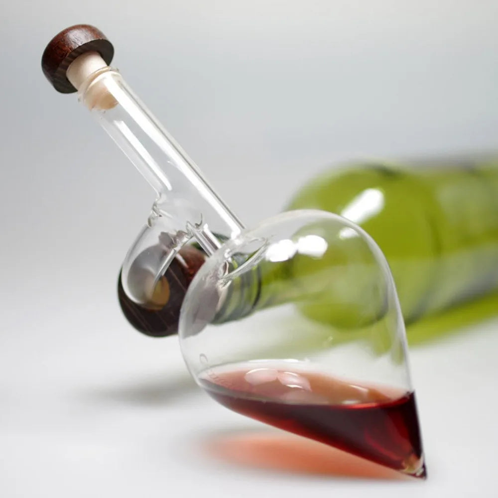 Instant In-Bottle Wine Aerator & Pourer — Breathe Reserve