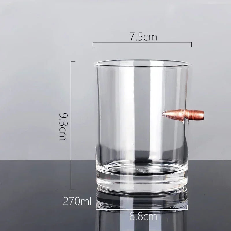 Lead-Free Crystal Whisky Tumbler — Clarity Reserve
