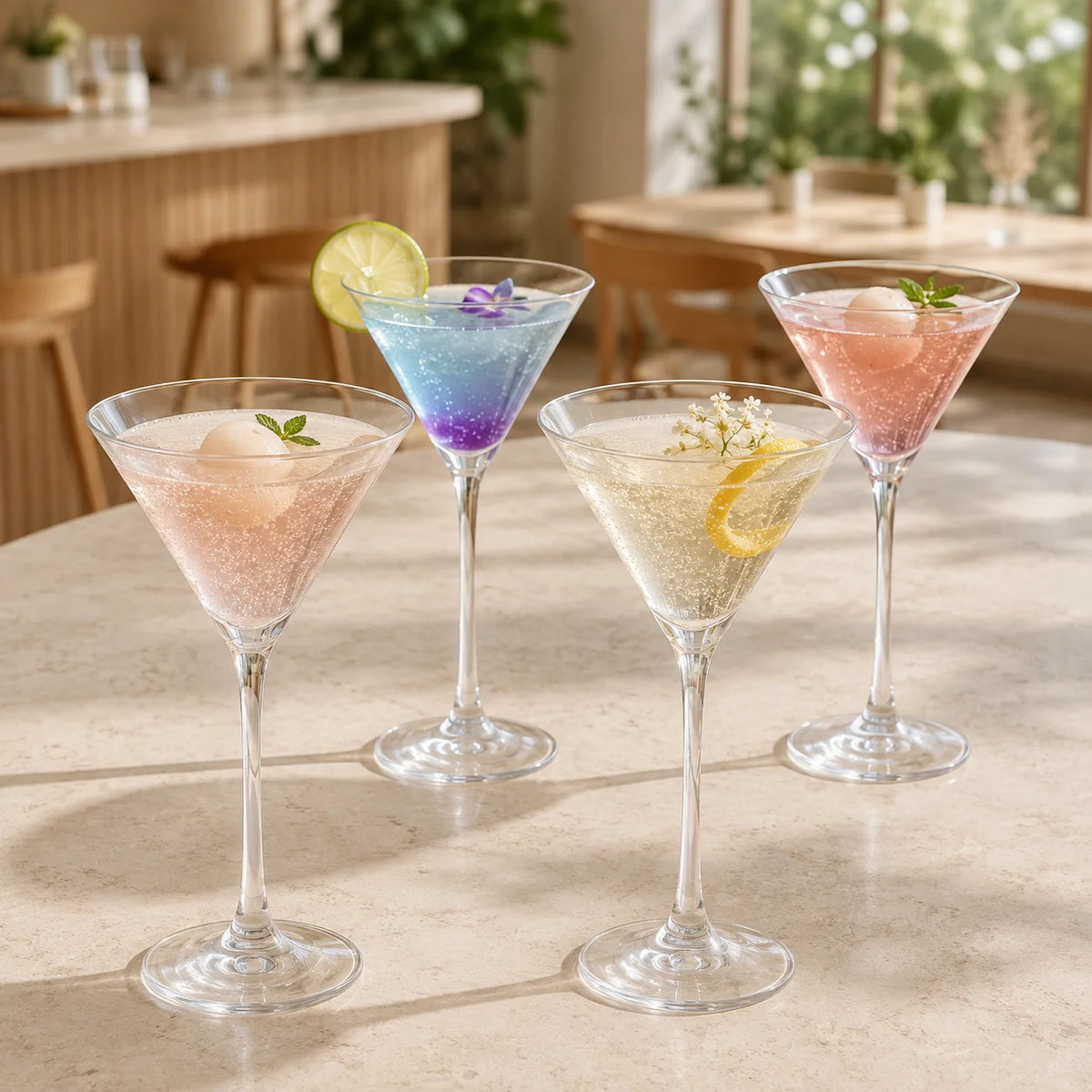 130 ml Stemmed Cocktail Glasses — Milano Reserve