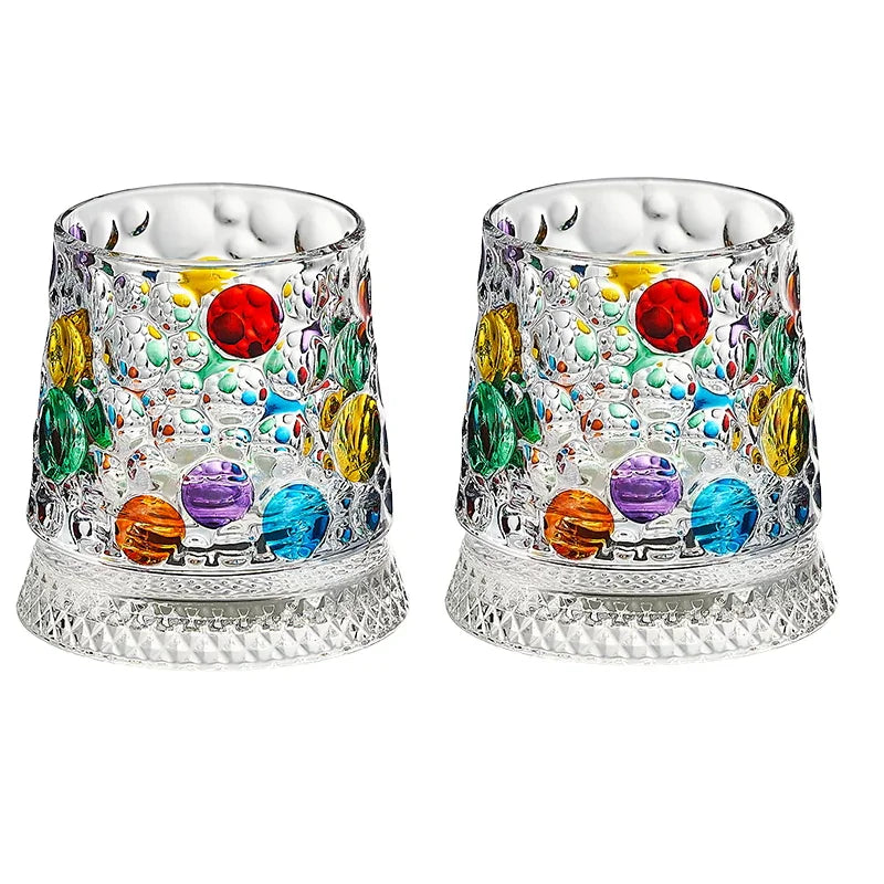 360° Spinning Whisky Glass, Set of Two — Orbit Reserve