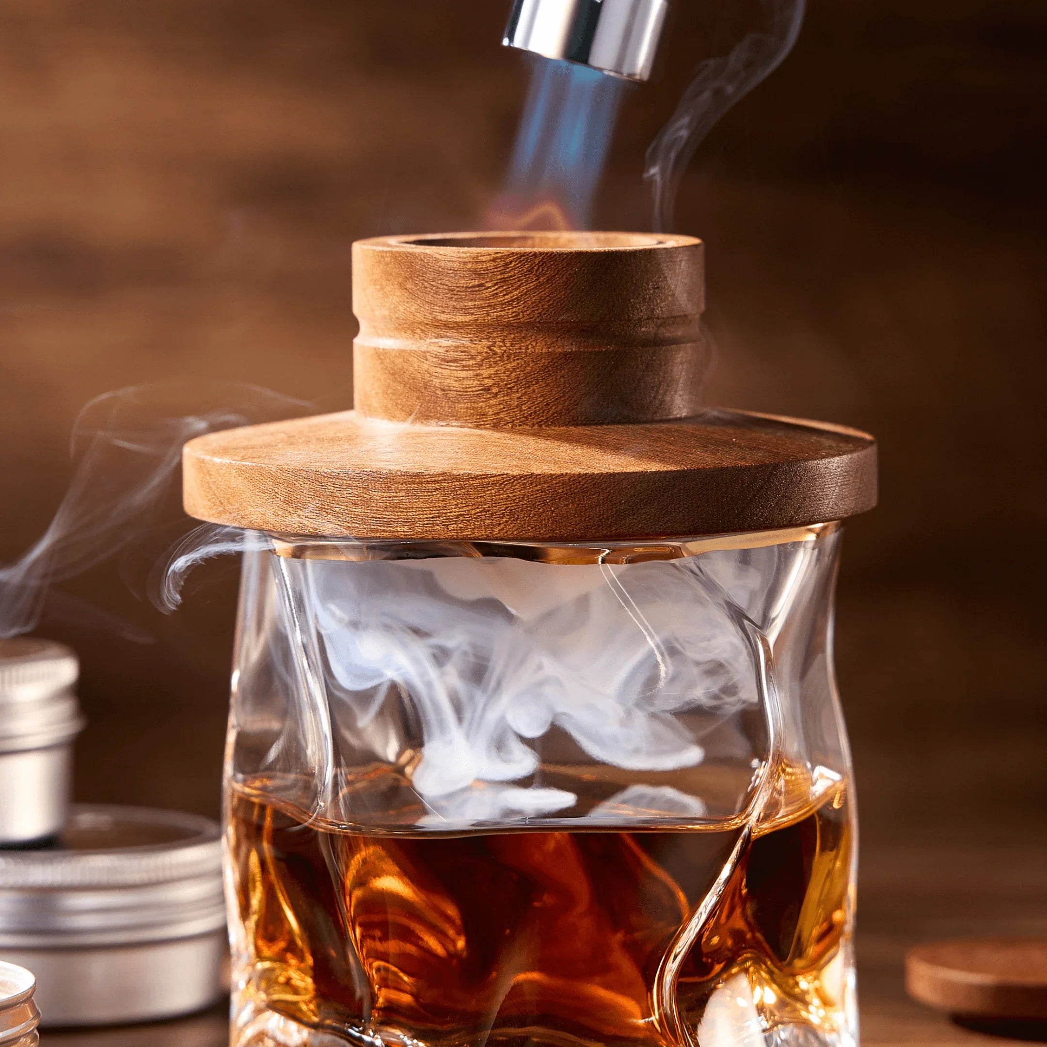Whisky & Cocktail Smoker Kit with Torch — Tsuki Reserve