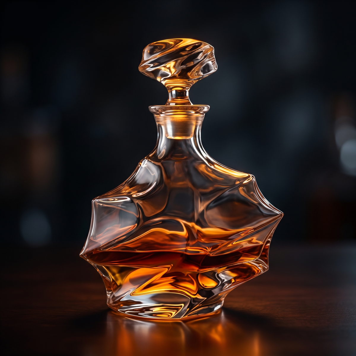 Prague Reserve — Sculpted decanter