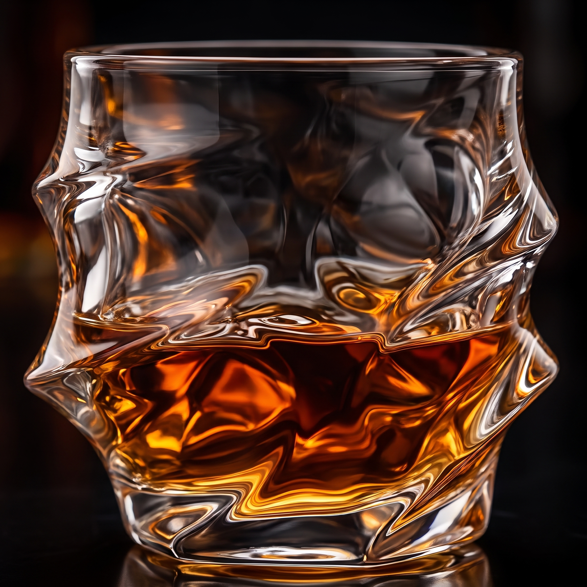 Prague Reserve — Sculpted tumbler detail