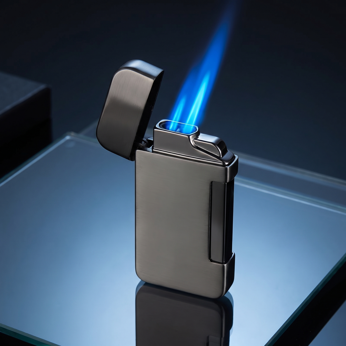 Vulcan Reserve — Gray, blue jet flame