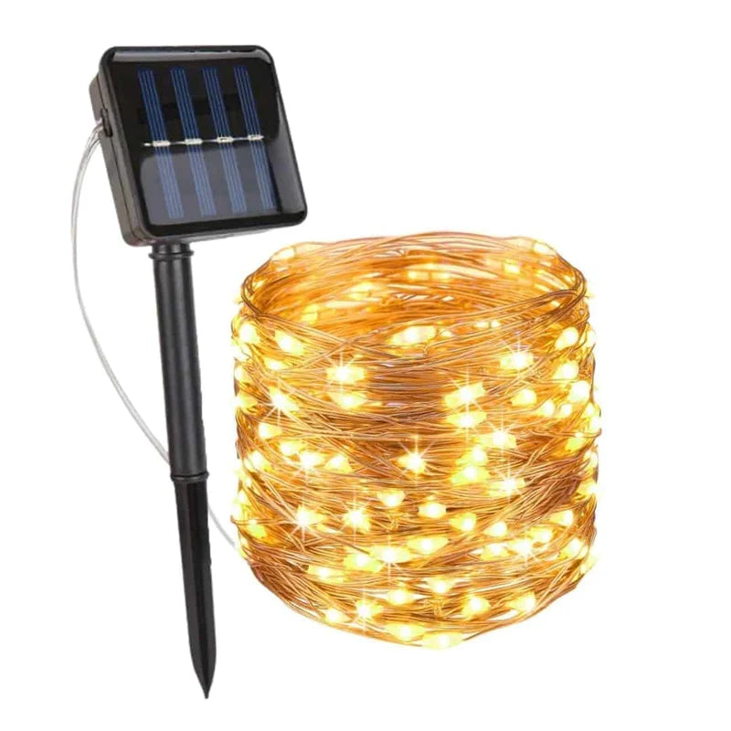 Pisca Pisca Solar de Jardim Impermeável | SparkGlow