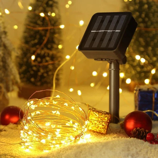 Pisca Pisca Solar de Jardim Impermeável | SparkGlow