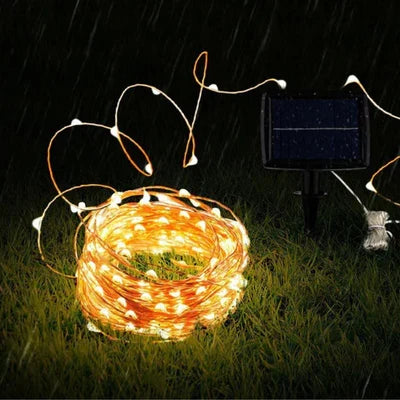 Pisca Pisca Solar de Jardim Impermeável | SparkGlow