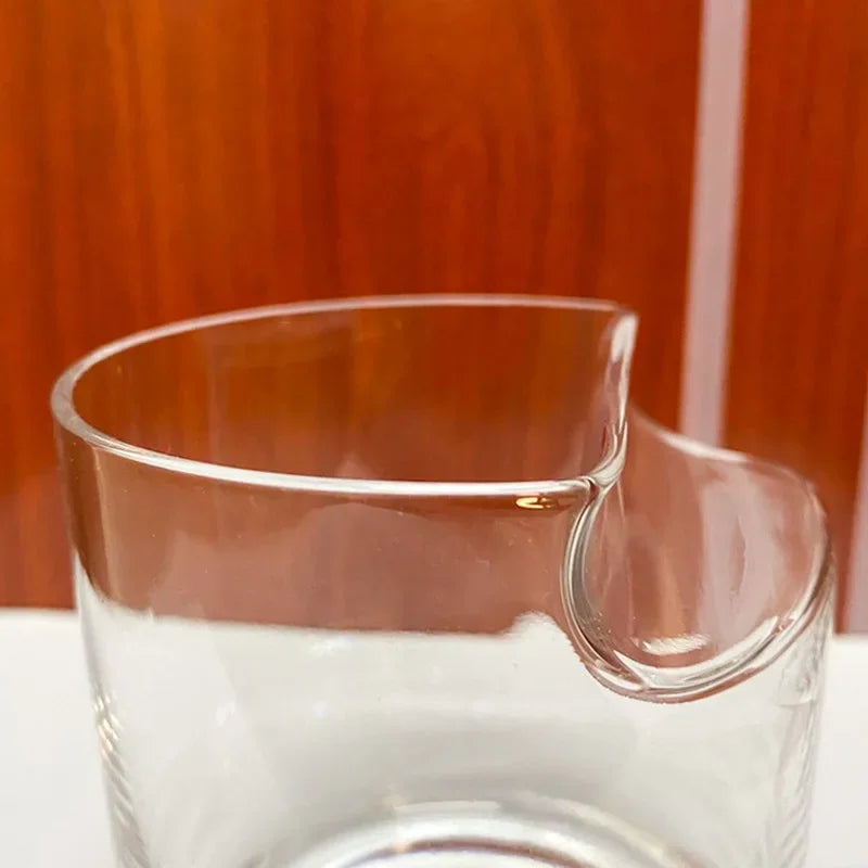 Crystal Whisky Glass with Built-In Cigar Rest — Companion Reserve
