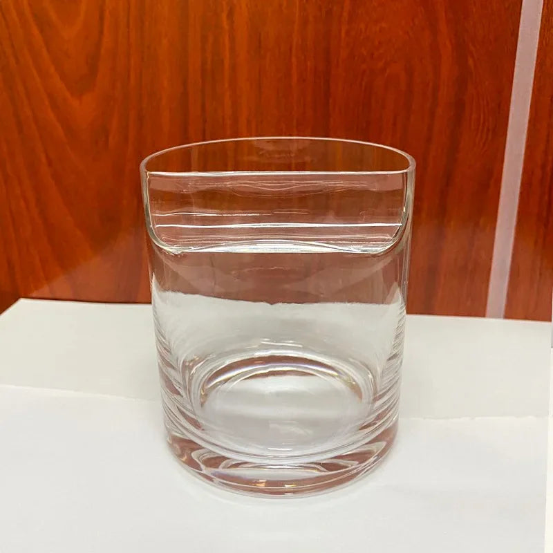 Crystal Whisky Glass with Built-In Cigar Rest — Companion Reserve