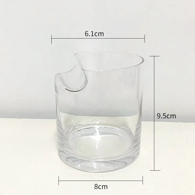 Crystal Whisky Glass with Built-In Cigar Rest — Companion Reserve