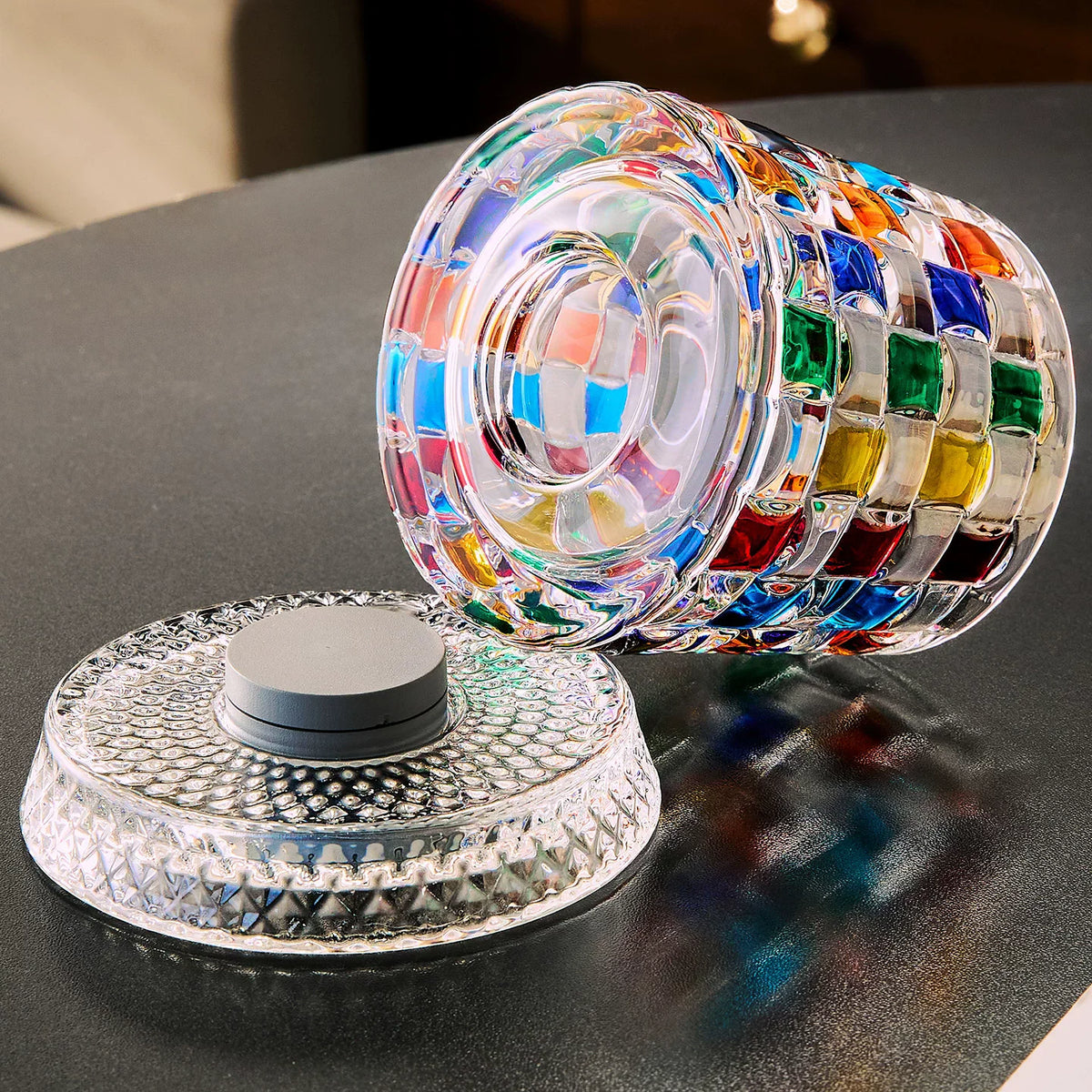 360° Spinning Whisky Glass, Set of Two — Orbit Reserve