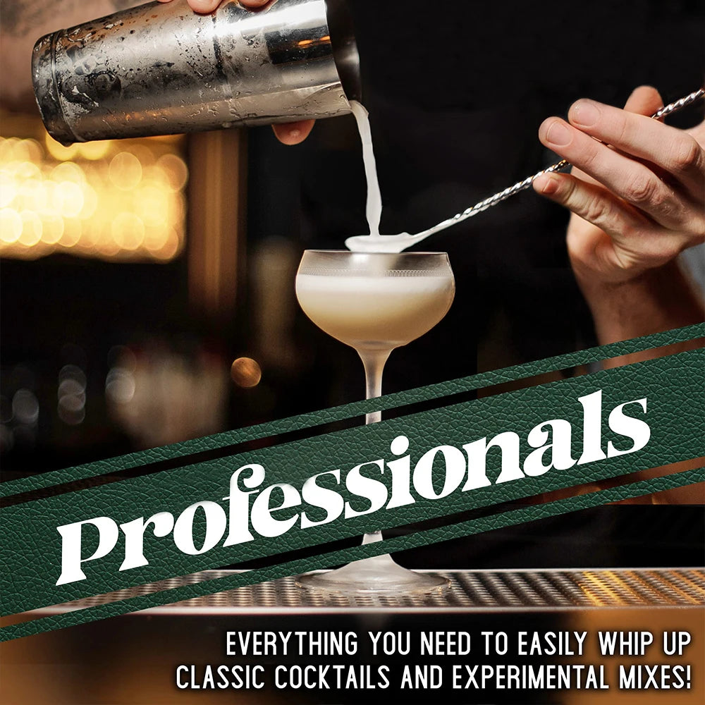 10-Piece Bartender Kit with Bamboo Stand — Barkeep Reserve