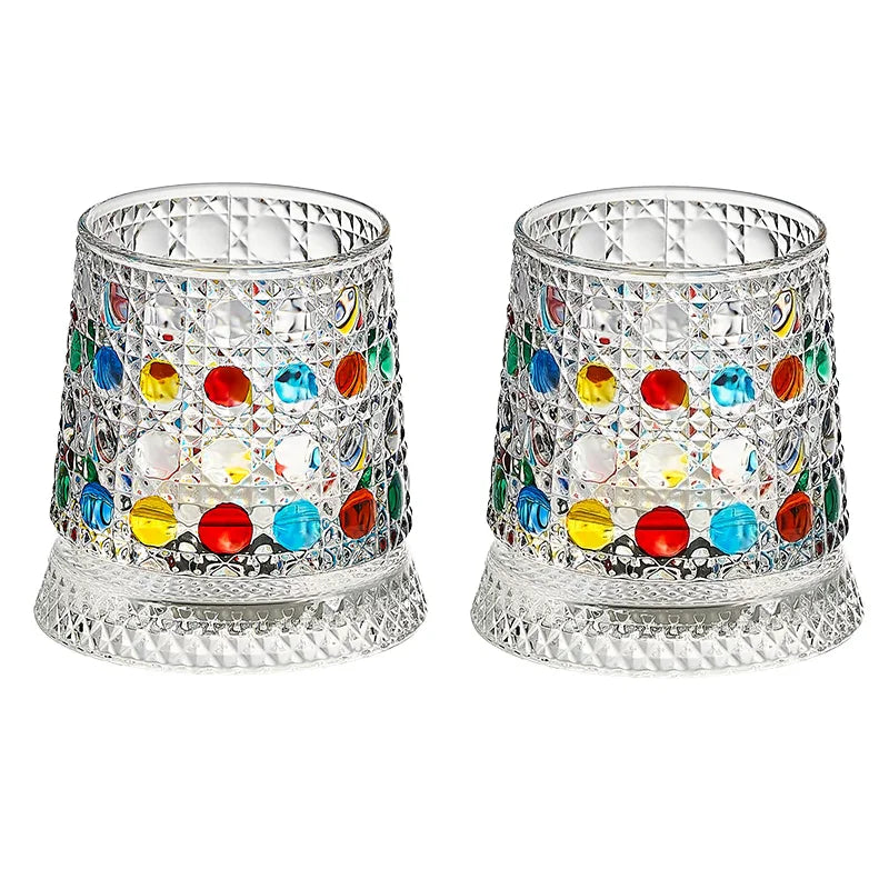 360° Spinning Whisky Glass, Set of Two — Orbit Reserve
