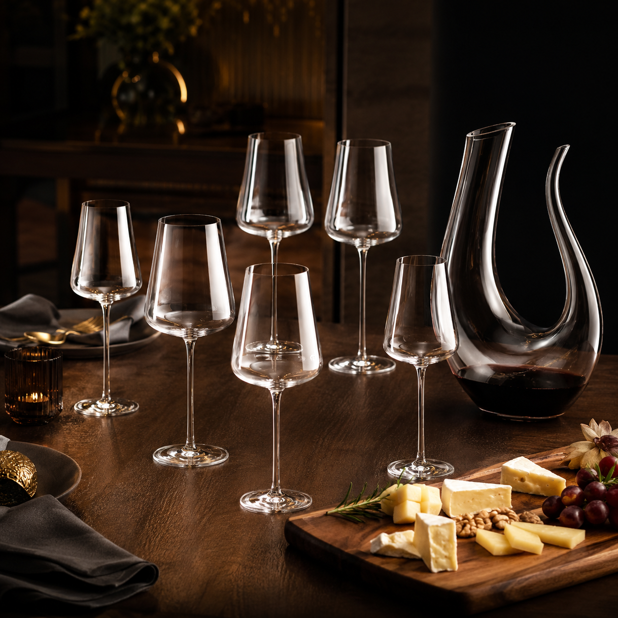 Crystal Wine Glass Set — Bohemia Sommelier