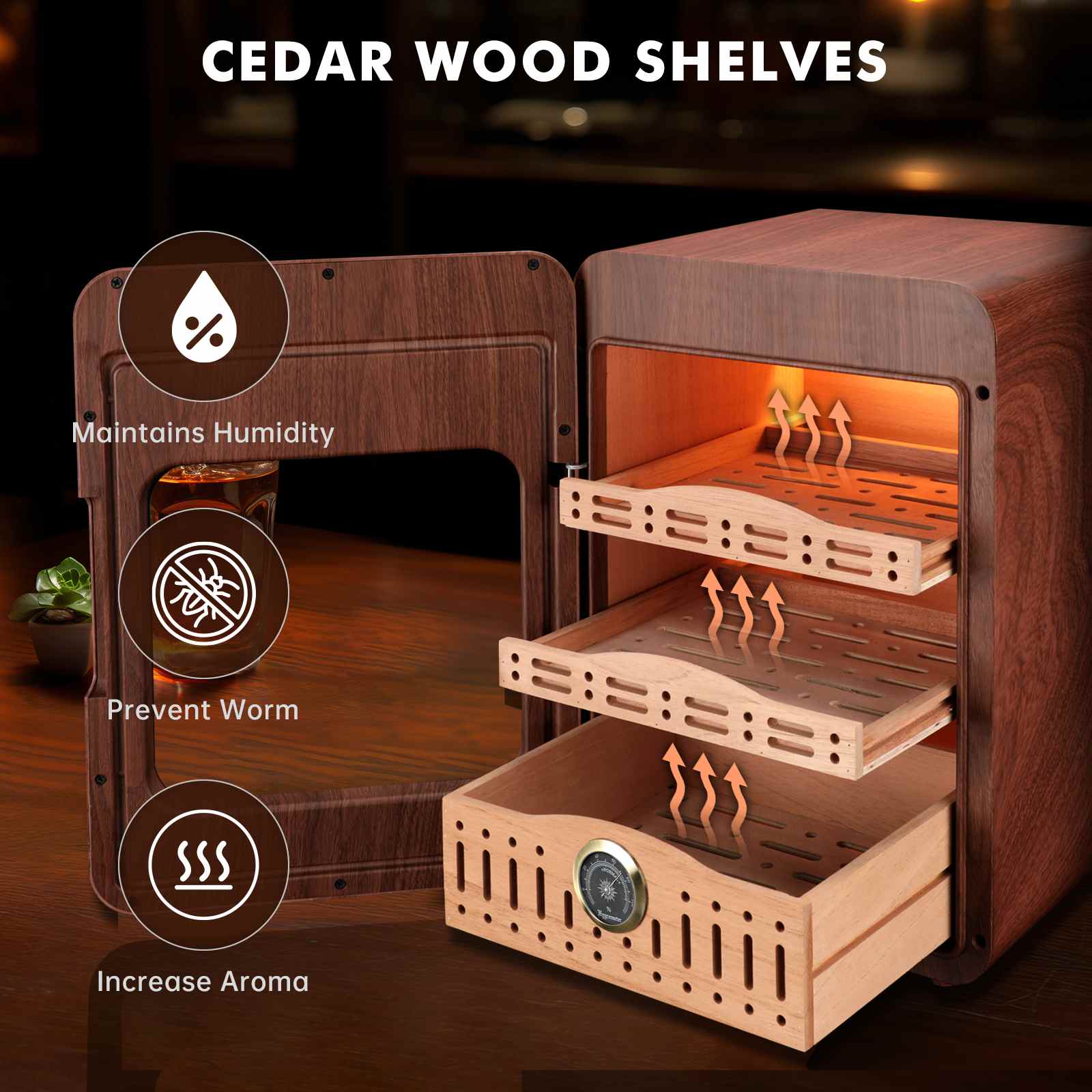 Desktop Humidor — 150 Count