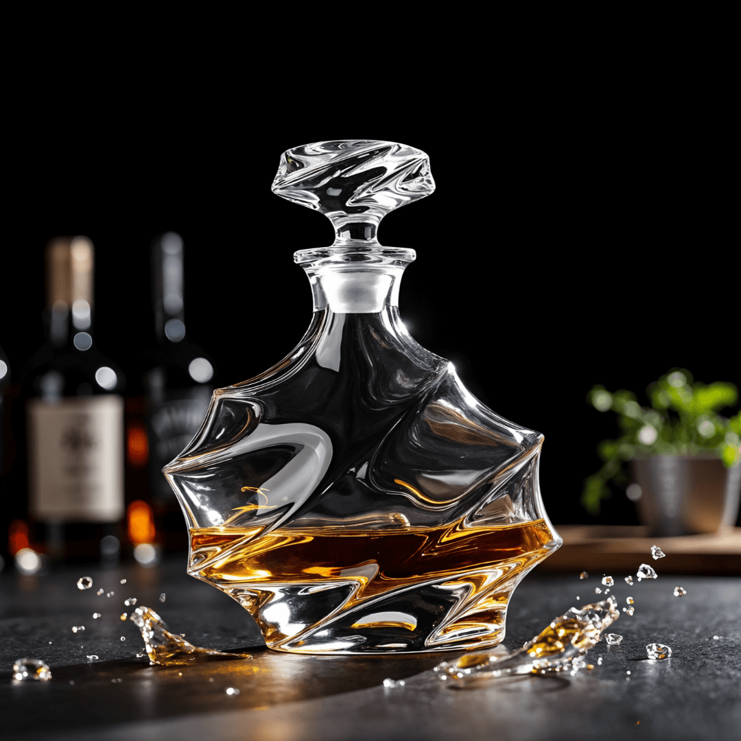 Crystal Whisky Decanter — Kyoto Storm